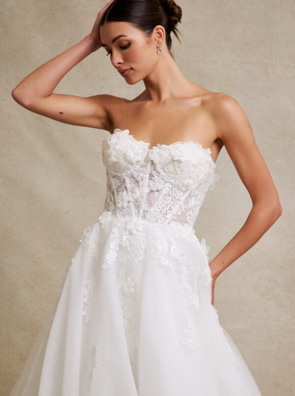Vestido de novia off white M - Cód. 16311 - Imagen 4