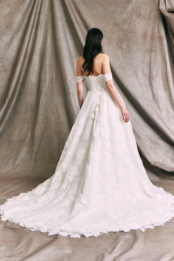 Vestido de novia off white S - Cód. 16315 - Imagen 3
