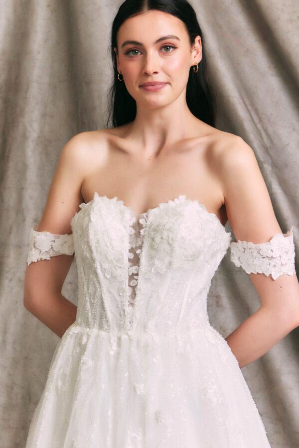 Vestido de novia off white S - Cód. 16315 - Imagen 4