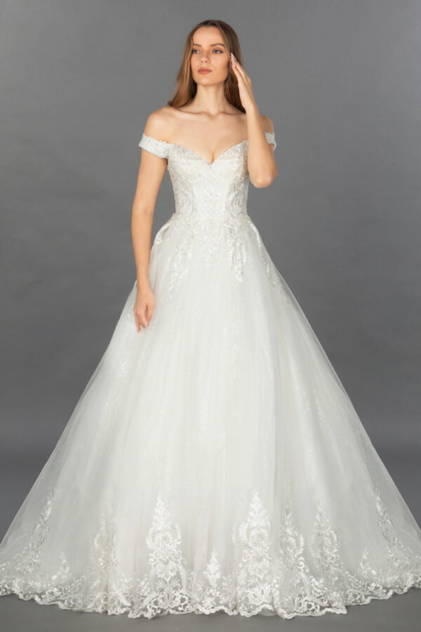 Vestido de novia off white L - Cód. 16317