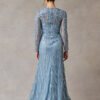 Vestido de fiesta ice blue 2XL - Cód. 16341 - Imagen 3
