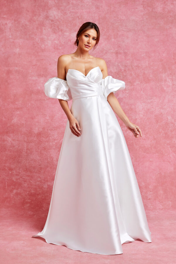 Vestido de novia off white M - Cód. 16318