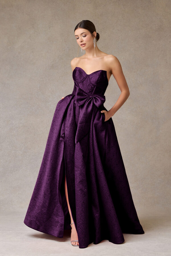 Vestido de fiesta plum L - Cód. 16344