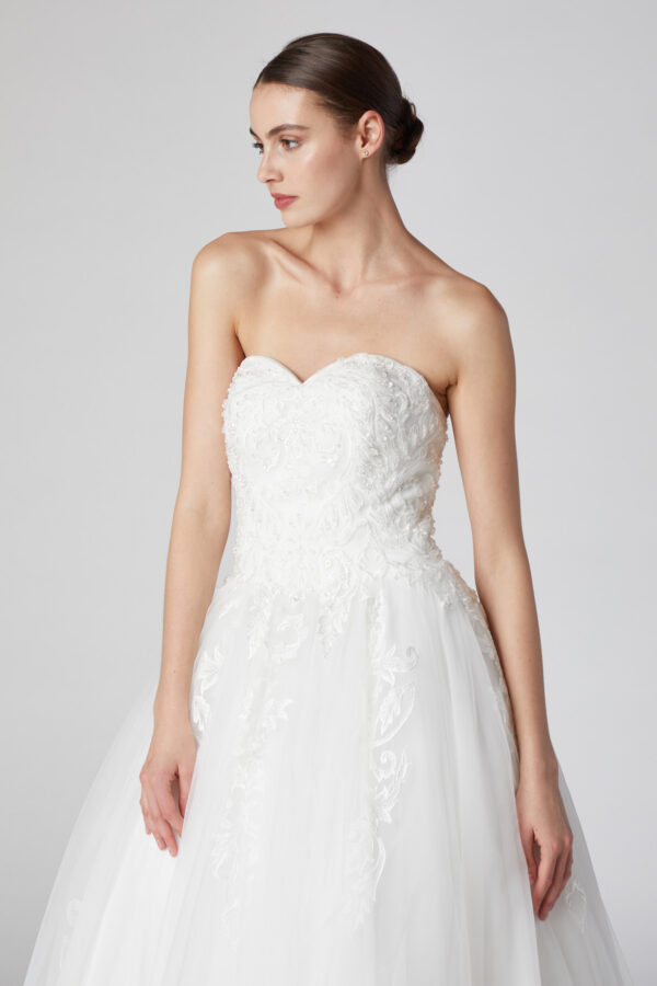 Vestido de novia off white L - Cód. 16319 - Imagen 4
