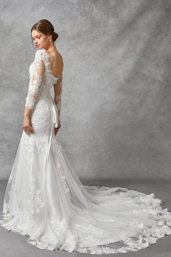 Vestido de novia off white L - Cód. 16320 - Imagen 5