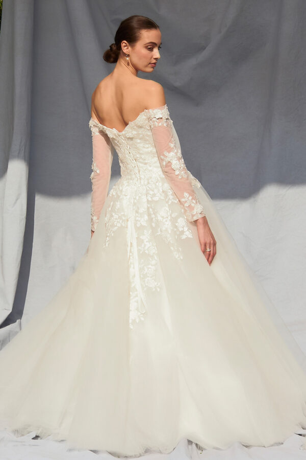 Vestido de novia off white 2XL - Cód. 16324 - Imagen 3