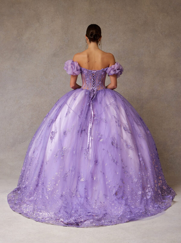 Vestido de quince años lilac S - Cód. 16330 - Imagen 3