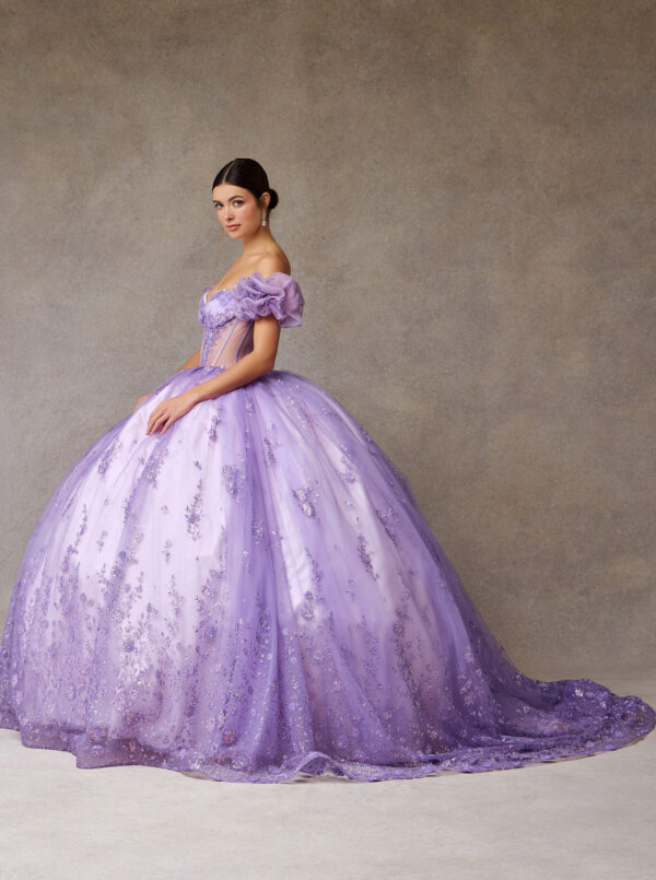 Vestido de quince años lilac S - Cód. 16330 - Imagen 5