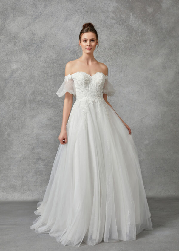 Vestido de novia off white S - Cód. 16325