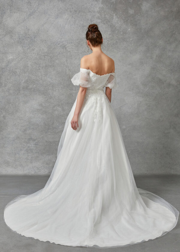 Vestido de novia off white S - Cód. 16325 - Imagen 3
