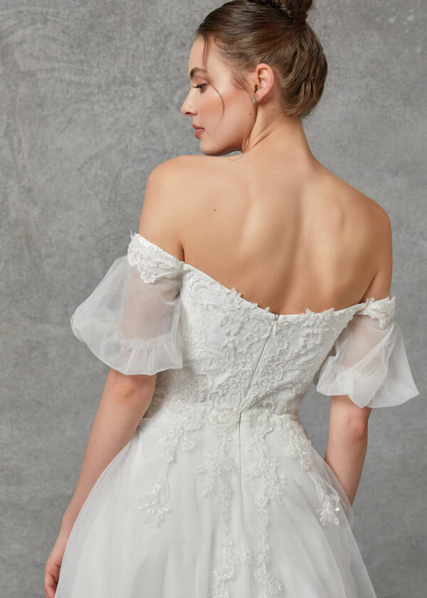 Vestido de novia off white S - Cód. 16325 - Imagen 5