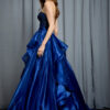Vestido de fiesta navy M - Cód. 16350 - Imagen 5