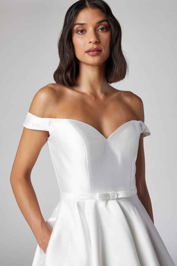 Vestido de novia off white M - Cód. 16326 - Imagen 4