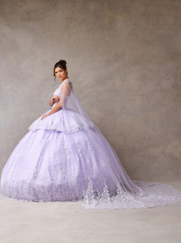 Vestido de quince años lilac M - Cód. 16334 - Imagen 5