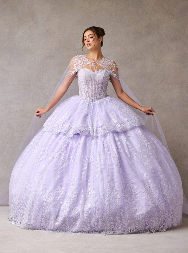 Vestido de quince años lilac M - Cód. 16334