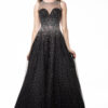 Vestido de fiesta black M - Cód. 16361