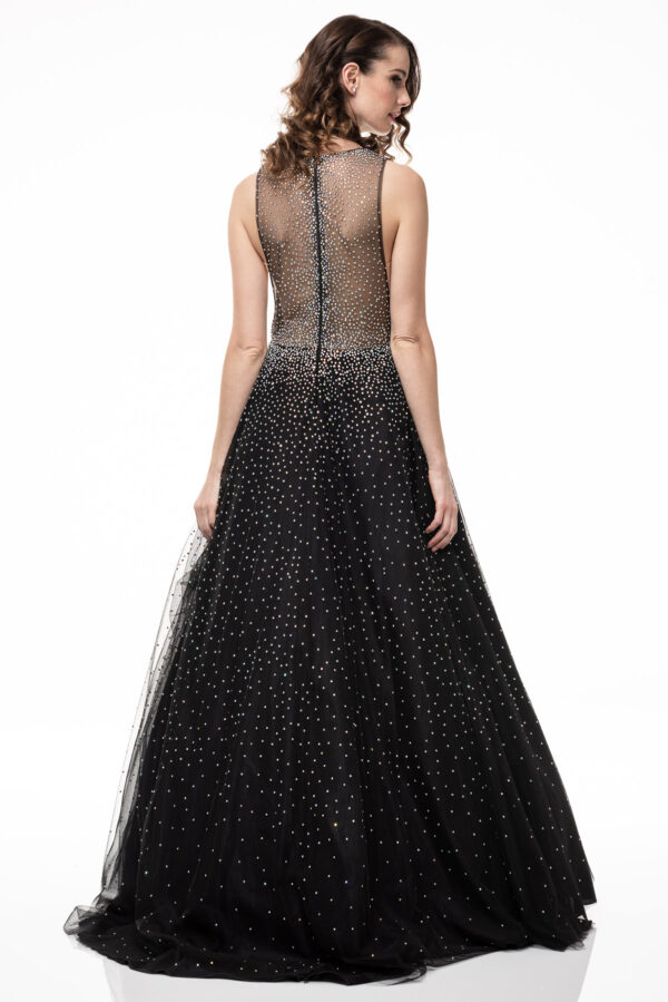 Vestido de fiesta black M - Cód. 16361 - Imagen 2
