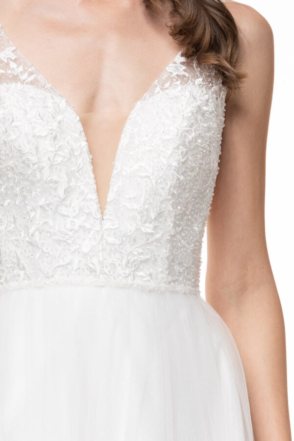 Vestido de novia off white S - Cód. 16328 - Imagen 5