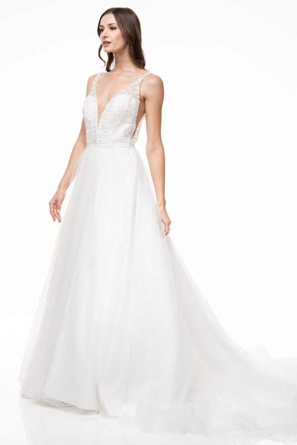 Vestido de novia off white S - Cód. 16328 - Imagen 3