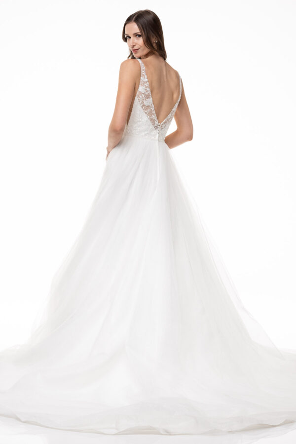 Vestido de novia off white S - Cód. 16328 - Imagen 4