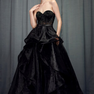 Vestido de fiesta black L - Cód. 16498