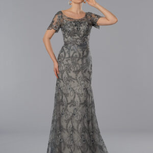 Vestido de fiesta gray 18 - Cód. 16888