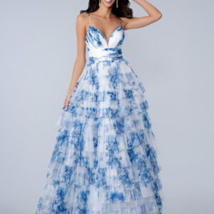 Vestido de fiesta blue 10 - Cód. 16880