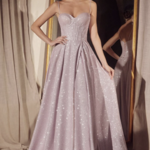 Vestido de fiesta lt pink M - Cód. 17003