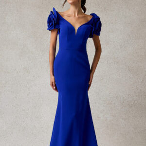 Vestido de fiesta royal M - Cód. 17068