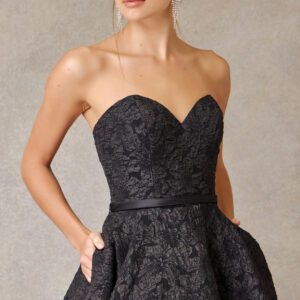Vestido de fiesta black M - Cód. 17137