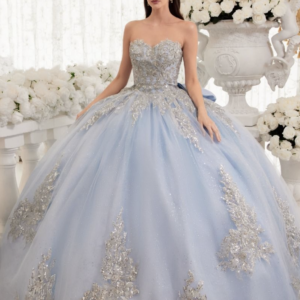 Vestido de quince años lt blue XL - Cód. 17186
