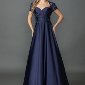 Vestido de fiesta navy 2XL - Cod. 17299