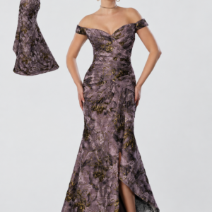 Vestido de fiesta mauve 14 - Cód. 17518