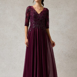 Vestido de fiesta plum 3XL - Cód. 17443