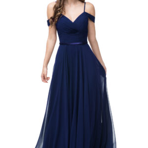 Vestido de fiesta Navy M - Cód. 17467
