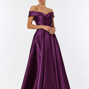 Vestido de fiesta plum 2Xl - Cód. 17482